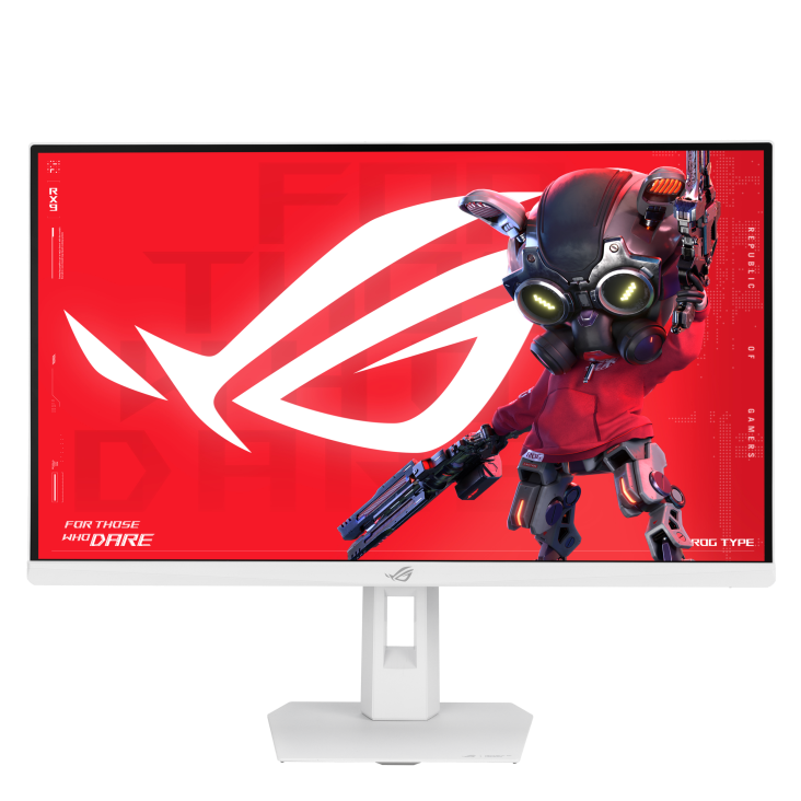 ASUS ROG Strix XG27ACMES-W gaming monitor, 27", QHD, Fast IPS, ELMB Sync, G-Sync kompatibilan, HDR, USB-C, HDMI, DP, 255Hz, 0.3ms, bijeli