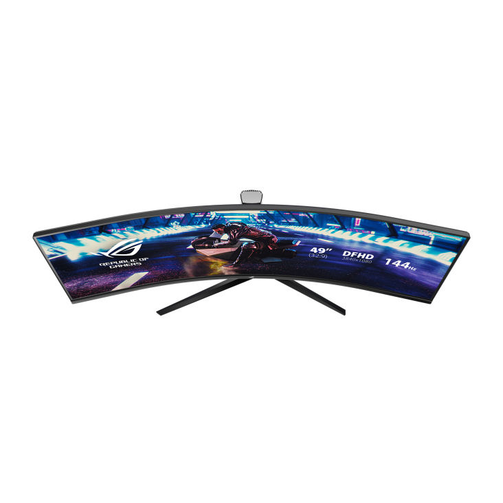 ASUS ROG Strix XG49VQ gaming monitor, 49", 3840x1080, VA, Curved, FreeSync Premium Pro, DisplayHDR 400, HDMI, DP, 144Hz, 4ms
