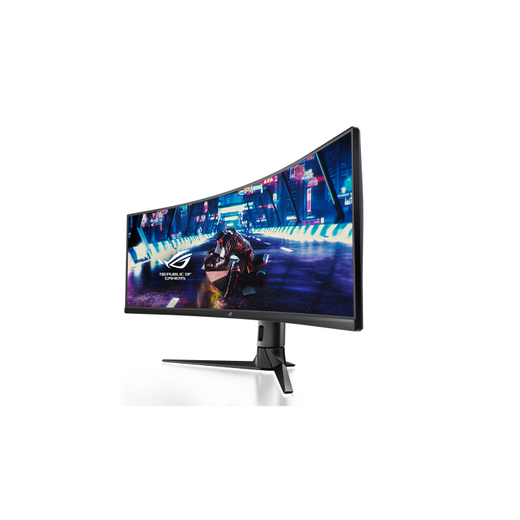 ASUS ROG Strix XG49VQ gaming monitor, 49", 3840x1080, VA, Curved, FreeSync Premium Pro, DisplayHDR 400, HDMI, DP, 144Hz, 4ms