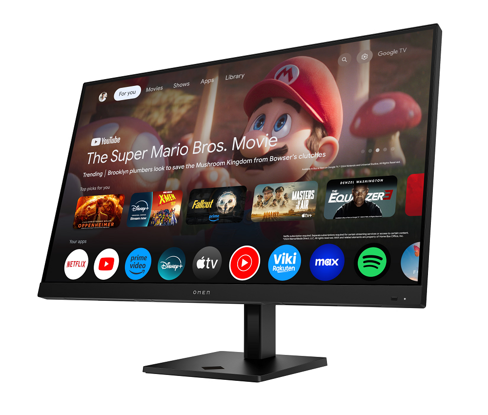 HP OMEN 32x 99Z68E9 gaming monitor, 31,5", 3840x2160, VA, Ravni, HDR400, HDMI, DP, 165Hz, 1ms, zvučnici