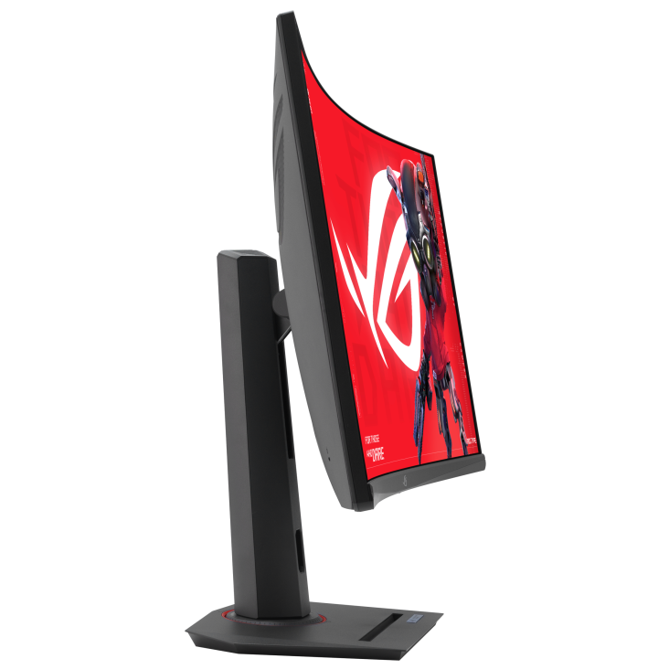ASUS ROG Strix XG32WCMS gaming monitor, 31.5", QHD, VA, Curved, USB-C, HDMI, DP, 280Hz, 1ms