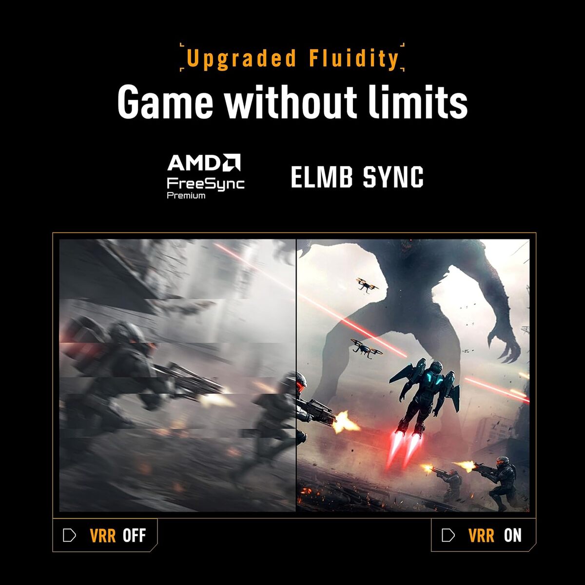ASUS TUF VG279Q5R gaming monitor, 27", 1920x1080, IPS, Ravni, FreeSync Premium, Extreme Low Motion Blur, HDMI x2, DP, 200Hz, 1ms, zvučnici