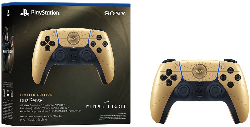 PS5 Dualsense Wireless Controller 007 First Light Limited Edition