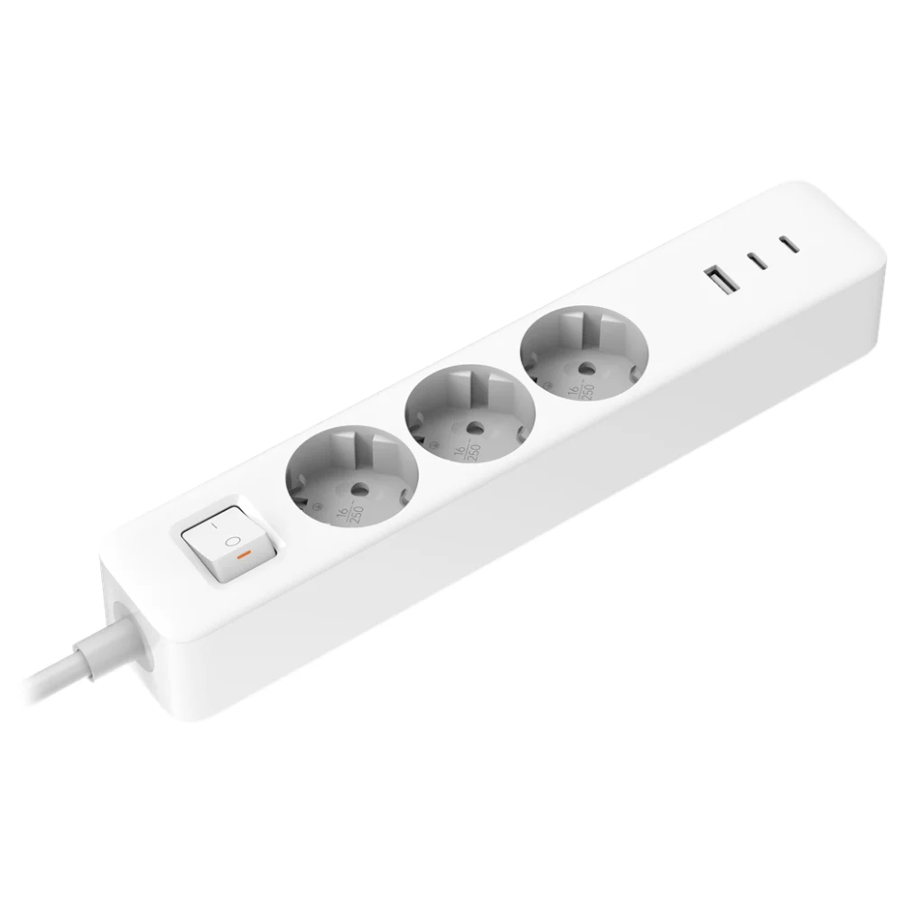 Xiaomi produžni kabl 3 x Schuko, 2 x USB-C (20W), 1x USB-A (15W), dužina 1.4 m