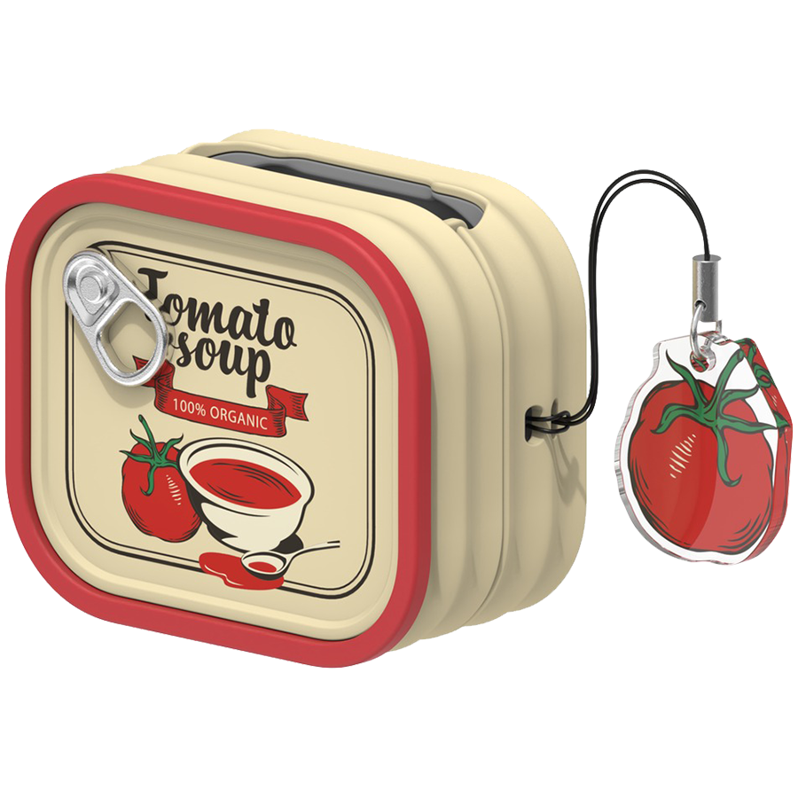 Samsung Galaxy Buds4 / Buds4 Pro Crvena Food Can Futrola