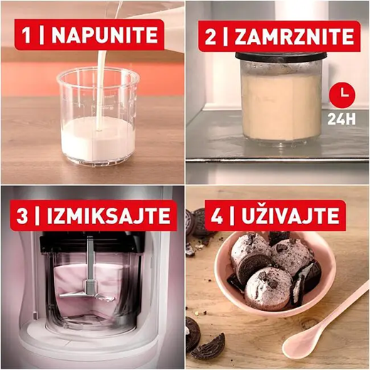 TEFAL aparat za sladoled IG602AE0 Dolci 10u1