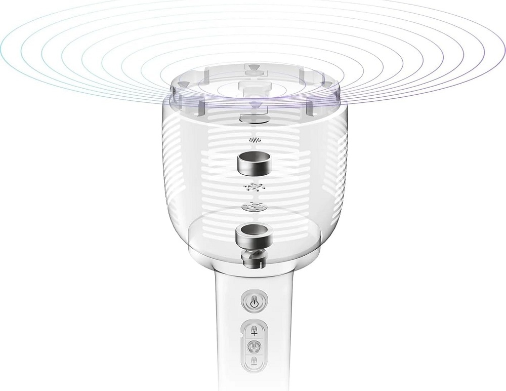 Xiaomi karaoke mikrofon, 9 zvučnih efekata, Bluetooth povezivanje, baterija 2500 mAh za trajanje do 7 sati