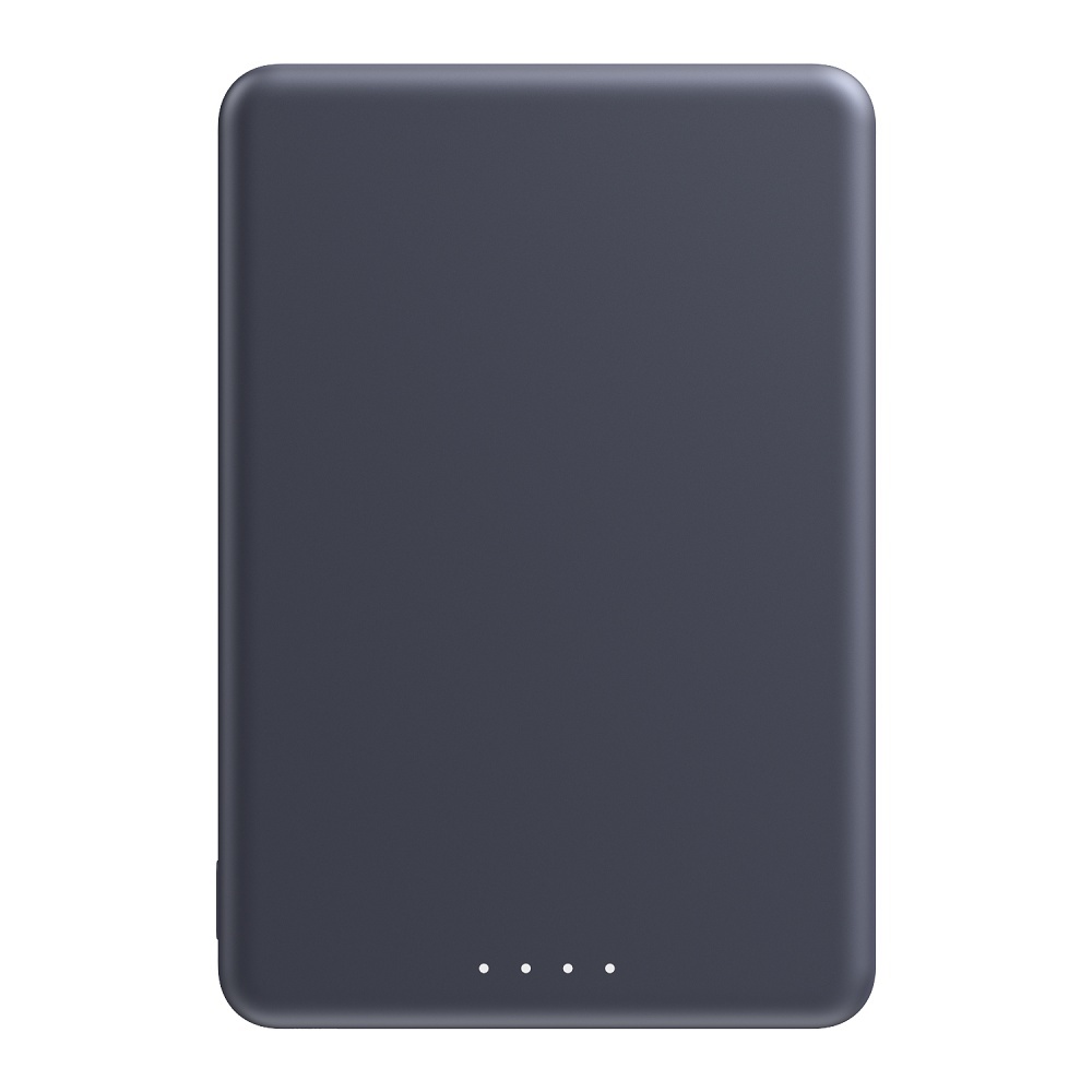 Xiaomi Powerbank, SuperSlim, PB 5000 mAh, crni, USB-C x1, bežično punjenje