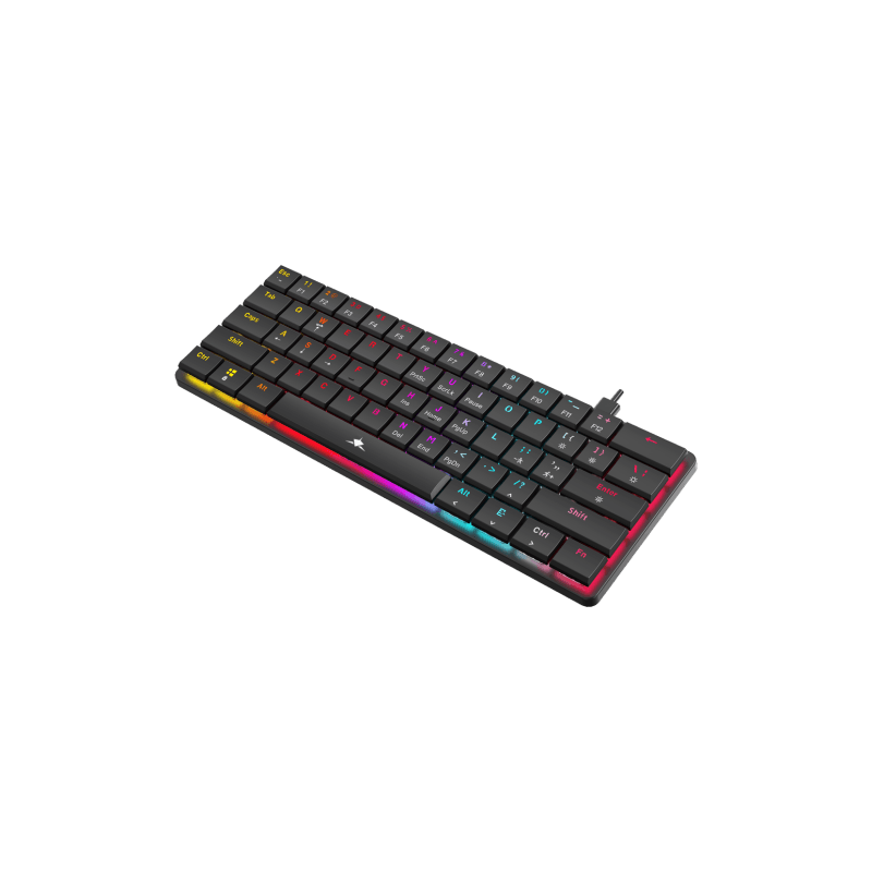 WHITE SHARK gaming tastatura GK-006121 NAGAMAKI Crna-Mehanicka/US-BLUE SWiTCH