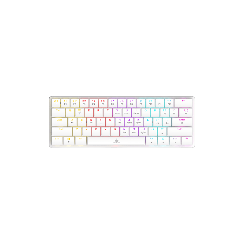WHITE SHARK gaming tastatura GK-006221 NAGAMAKI Bijela-Mehanicka/US-BLUE SWiTCH