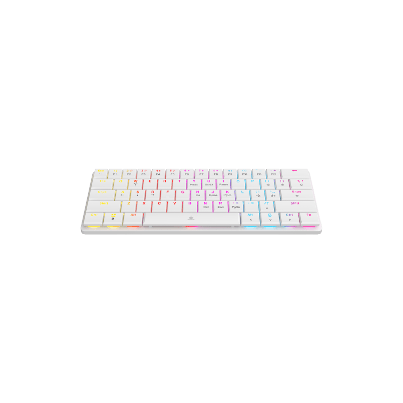 WHITE SHARK gaming tastatura GK-006221 NAGAMAKI Bijela-Mehanicka/US-BLUE SWiTCH