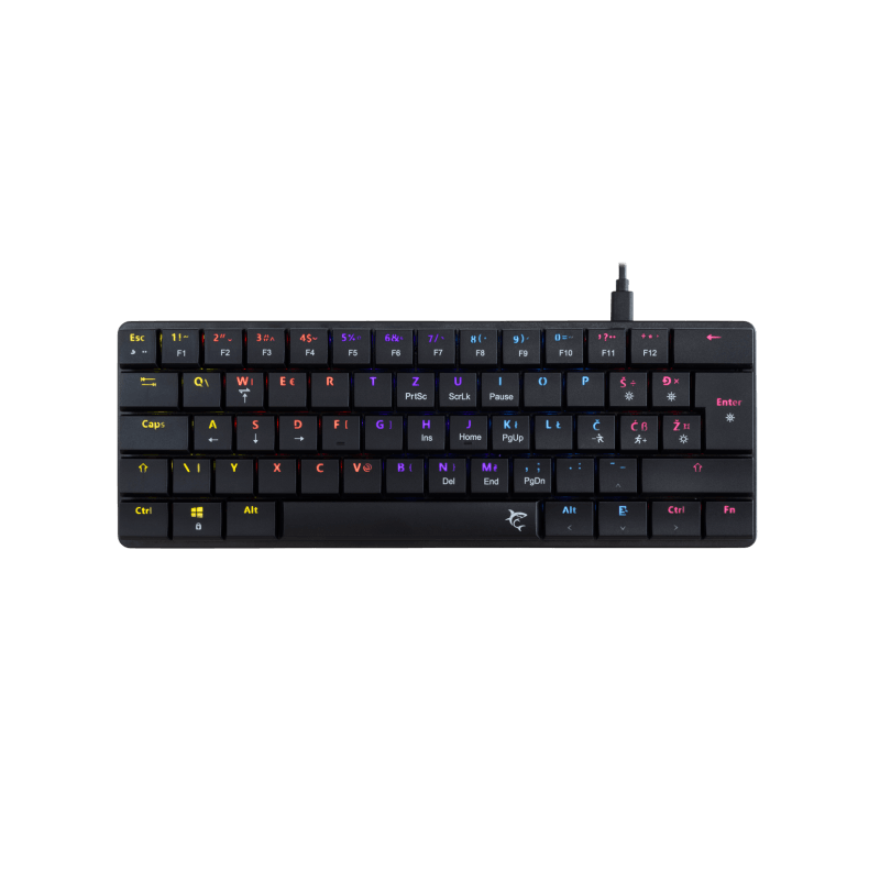 WHITE SHARK gaming tastatura GK-006112 NAGAMAKI Crna-Mehanička / HR - RED SWiTCH