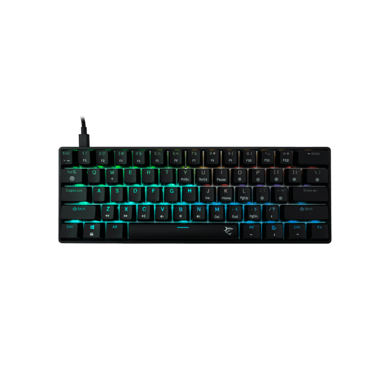 WHITE SHARK gaming tastatura GK-004131 SHINOBI-2 Crna - Mehanicka / US- BROWN SWiTCH