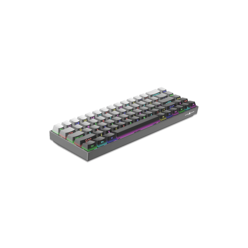 WHITE SHARK gaming tastatura GK-007711 NUNCHAKU Siva Gradient - Mehanička / US - RED SWiTCH