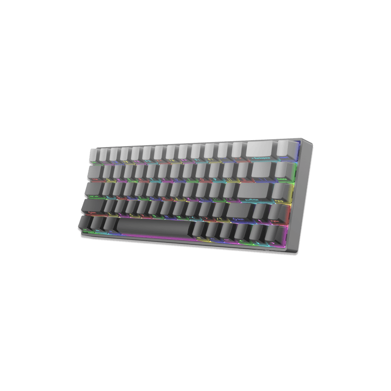WHITE SHARK gaming tastatura GK-007711 NUNCHAKU Siva Gradient - Mehanička / US - RED SWiTCH