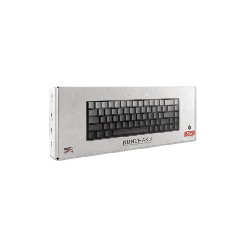 WHITE SHARK gaming tastatura GK-007711 NUNCHAKU Siva Gradient - Mehanička / US - RED SWiTCH