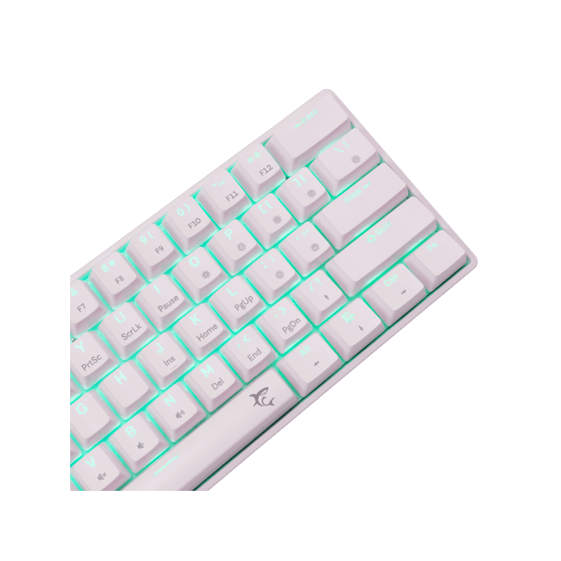 WHITE SHARK gaming tastatura GK-004231 SHINOBI-2 Bijela- Mehanicka/US - BROWN.SW