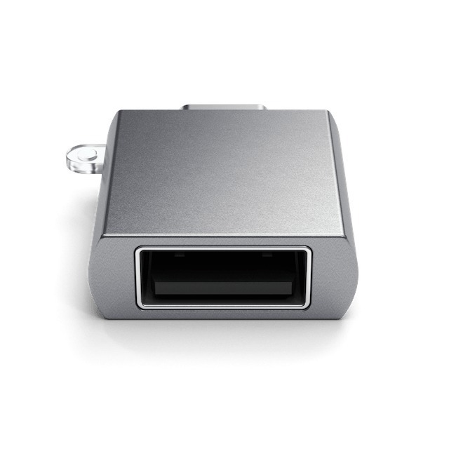 Satechi adapter Tip-C na USB-A 3.0, sivi