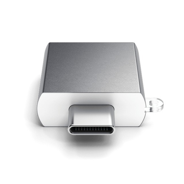 Satechi adapter Tip-C na USB-A 3.0, sivi