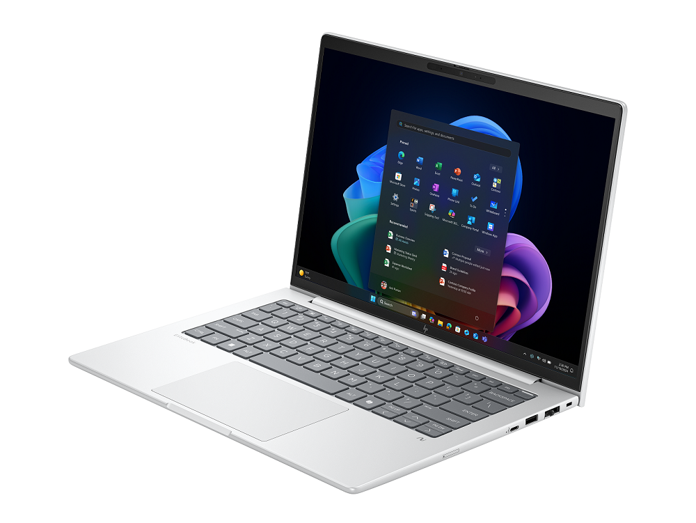 HP laptop EliteBook 8 14 G1i C15A7ET, 14" IPS WUXGA, Intel Core Ultra 7 255U, 16GB RAM, 512GB SSD, Intel Arc Graphics, Windows 11 Pro