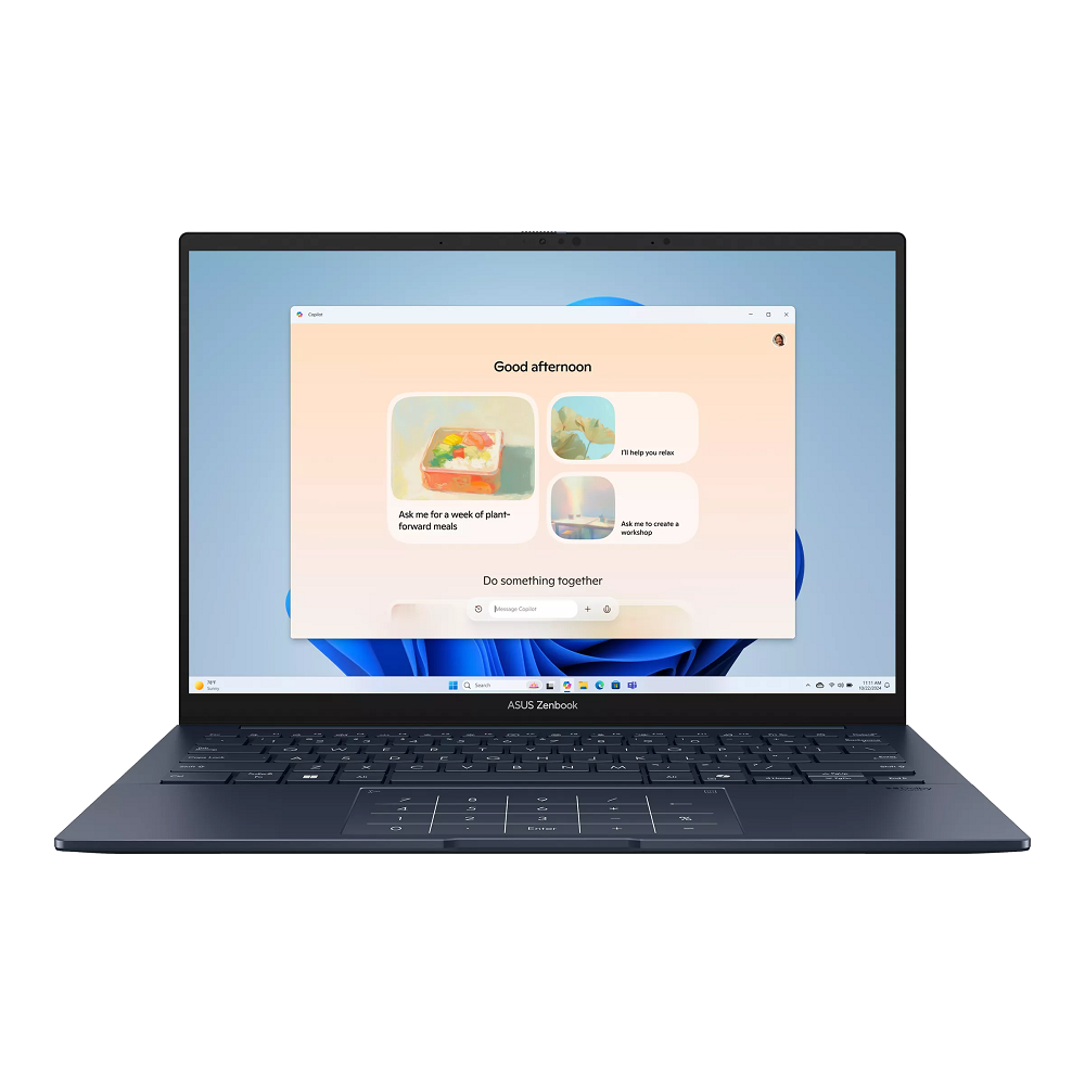 ASUS laptop ZenBook UX3405CA-STA786X, 14" OLED 3K 120Hz, Intel Core Ultra 9 285H, 32GB RAM, 1TB SSD, Intel Arc Graphics, Windows 11 Pro