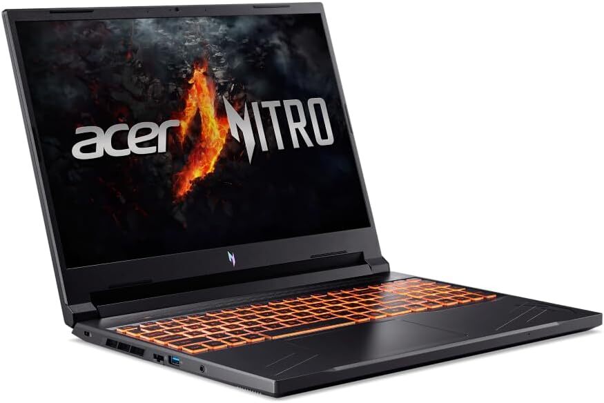 Acer Gaming laptop Nitro V 16 AI NH.U1FEX.008, 16" IPS WUXGA 180Hz, AMD Ryzen AI 7 260, 16GB RAM, 1TB SSD, NVIDIA GeForce RTX 5070 8GB, Linux