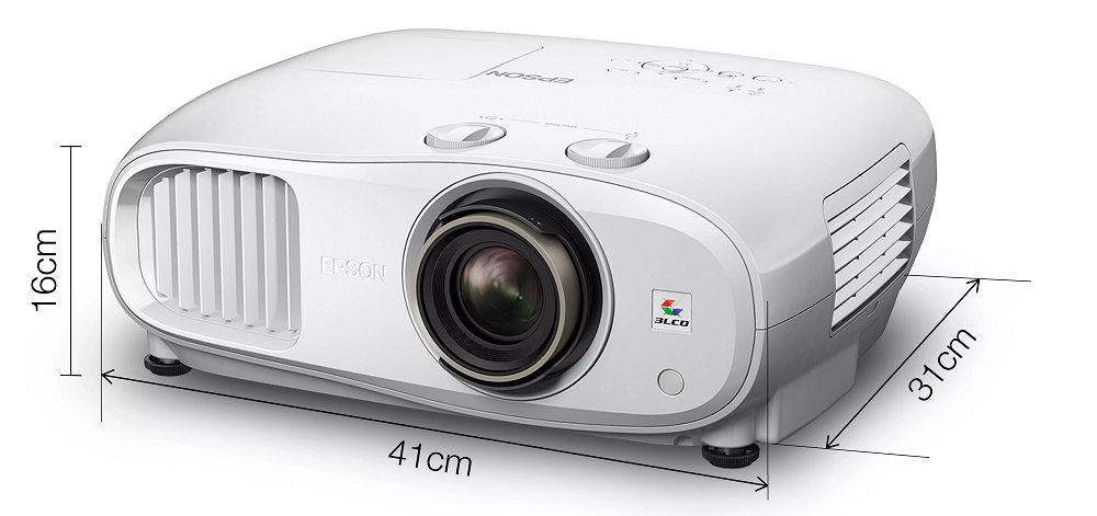 EPSON projektor EH-TW7100, 3LCD, 4K PRO-UHD, Bluetooth, bijeli