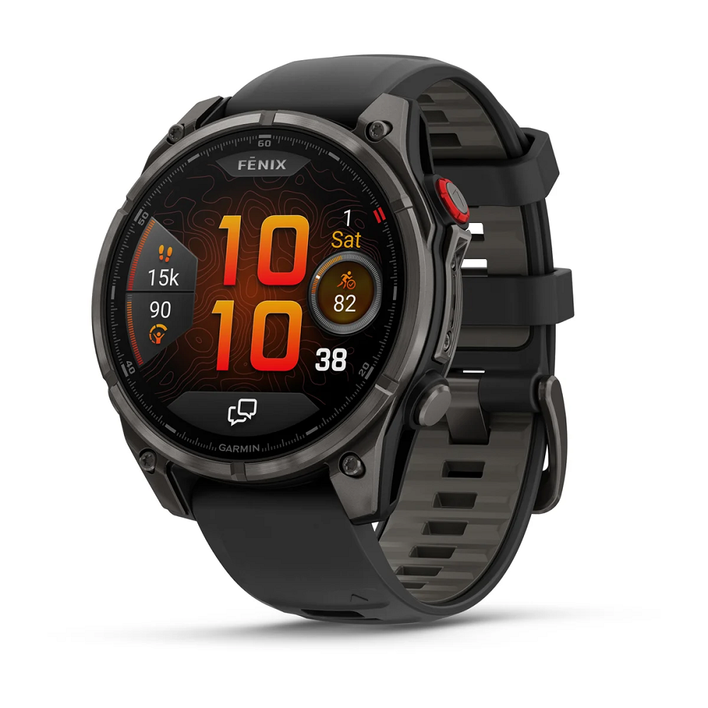 GARMIN Fenix 8 PRO 47mm LTE AMOLED Sapphire Carbon Gray Titanium Black, 010-03198-01