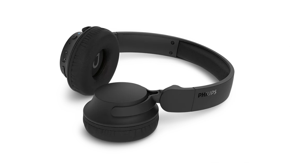 Philips Bluetooth slušalice TAH4000BK, dinamičan bas, do 70h reprodukcije, BT 6.0, mikrofon, crne