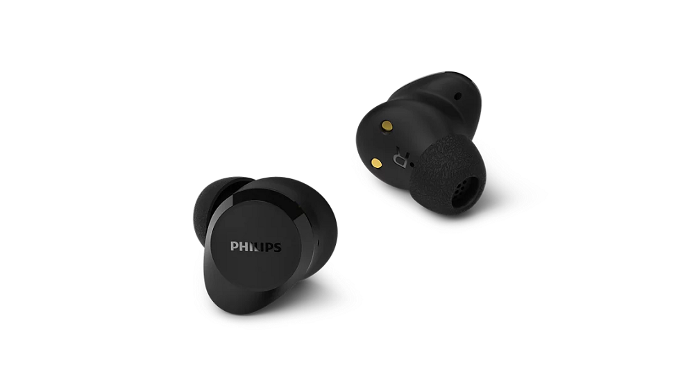 PHILIPS Bluetooth® slušalice TAT1300BK, u uho, SecureFit, do 24h reprodukcije, crne