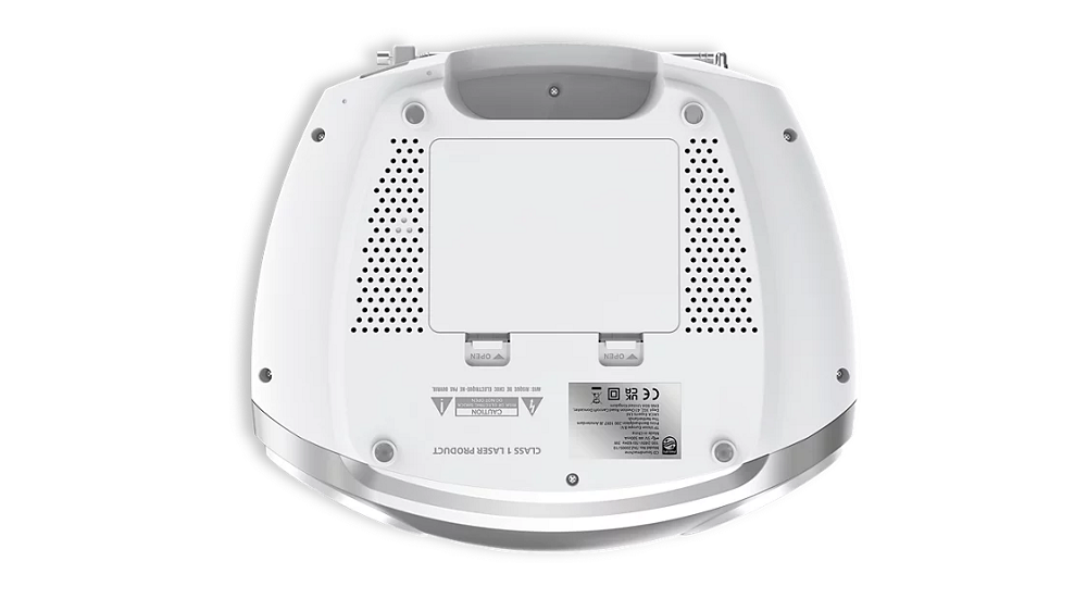 PHILIPS radio CD TAZ2000, FM radio, USB, Bluetooth, 3.5mm, sivi
