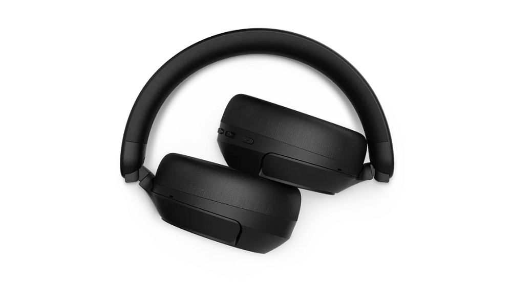 PHILIPS Bluetooth® slušalice TAH6000BK, prilagodljivo blokiranje buke, do 80h reprodukcije, (USB-C i 3.5mm), 5 mikrofona, crne