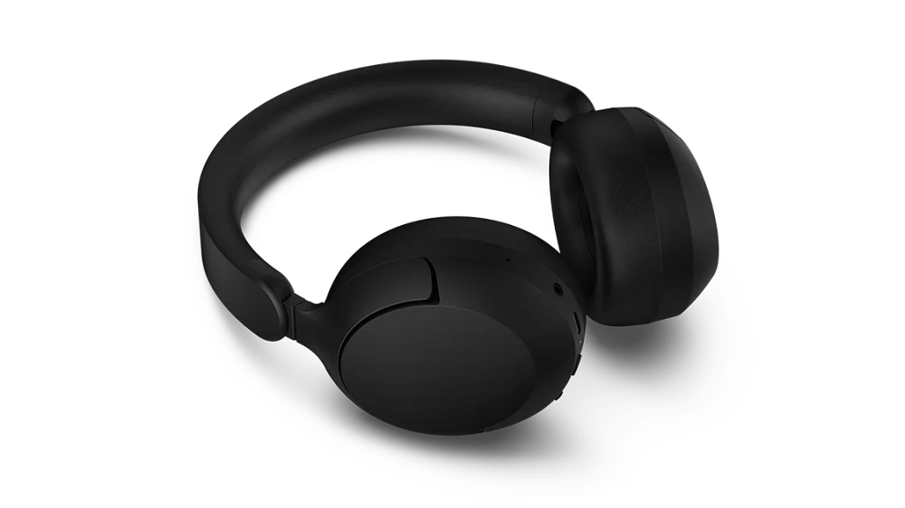 PHILIPS Bluetooth® slušalice TAH6000BK, prilagodljivo blokiranje buke, do 80h reprodukcije, (USB-C i 3.5mm), 5 mikrofona, crne