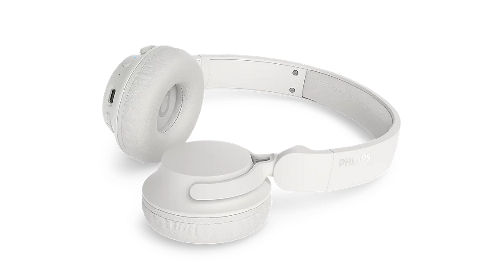 Philips Bluetooth slušalice TAH4000WT, dinamičan bas, do 70h reprodukcije, BT 6.0, mikrofon, bijele