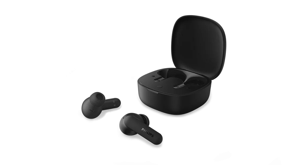 PHILIPS Bluetooth® slušalice TAT2100BK, u uho, SecureFit, do 36h reprodukcije, crne