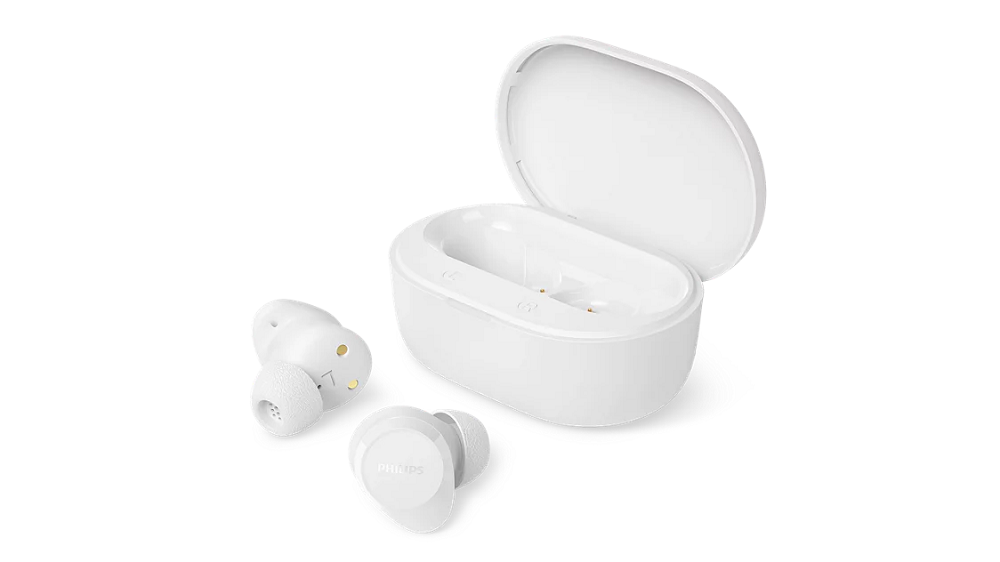 PHILIPS Bluetooth® slušalice TAT1300WT, u uho, SecureFit, do 24h reprodukcije, bijele