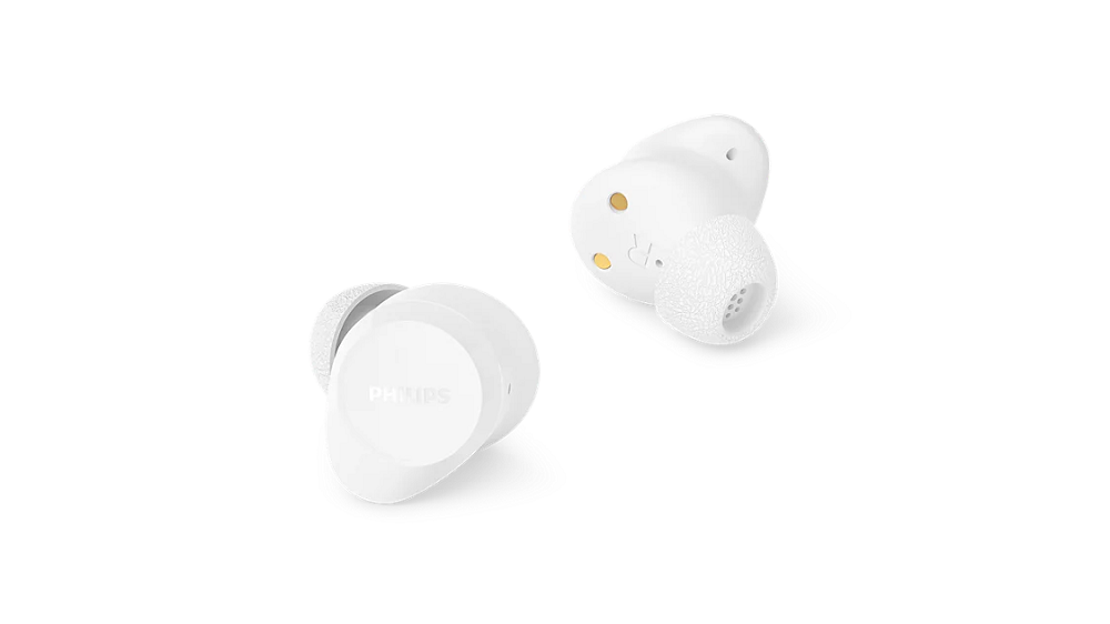PHILIPS Bluetooth® slušalice TAT1300WT, u uho, SecureFit, do 24h reprodukcije, bijele