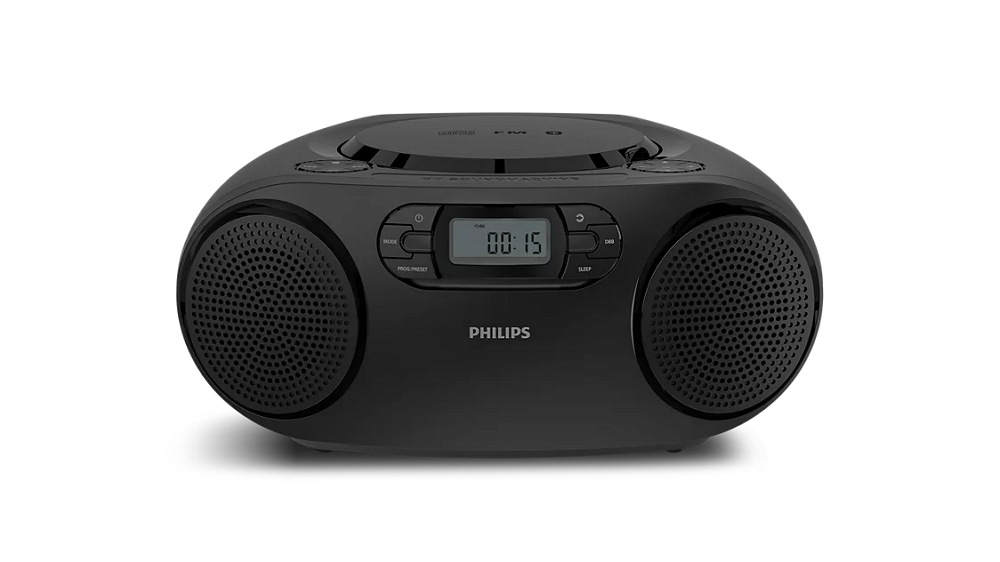 PHILIPS radio CD TAZ2000, FM radio, USB, Bluetooth, 3.5mm, crni