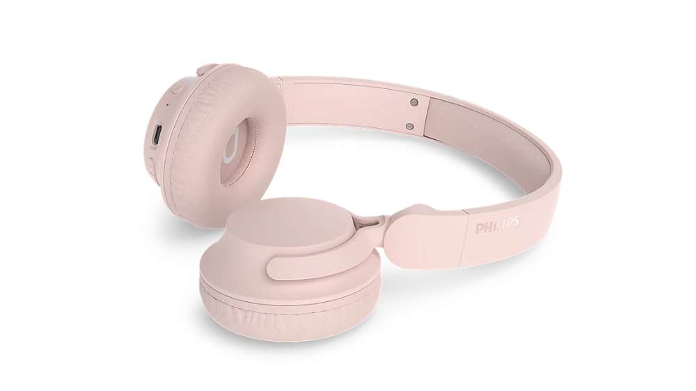PHILIPS Bluetooth® slušalice TAH4000PK, do 70h reprodukcije, mikrofon, roze