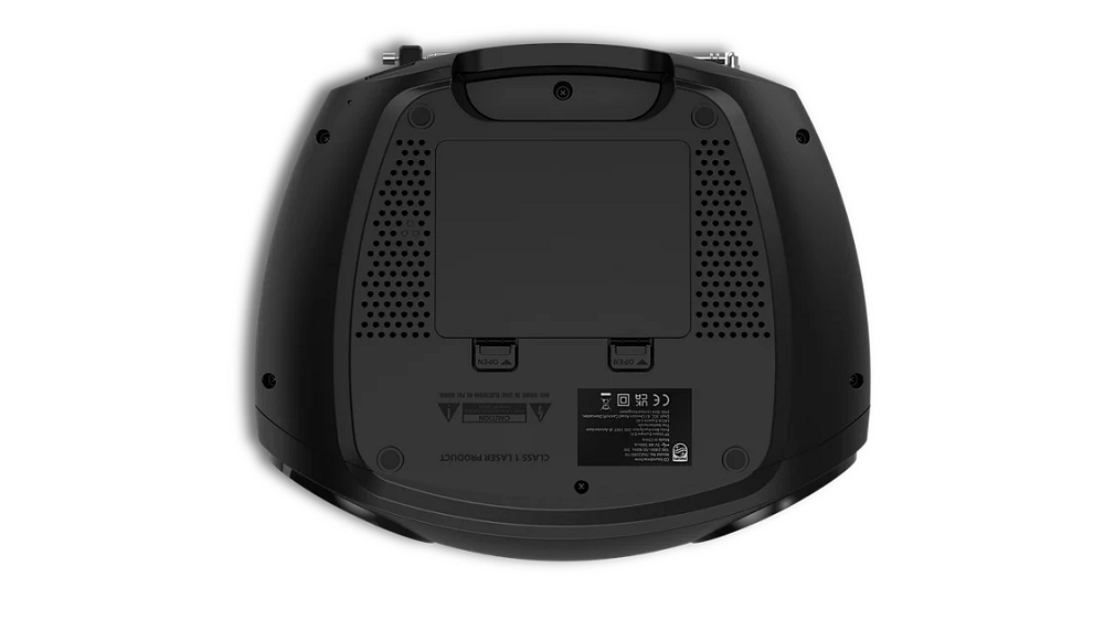 PHILIPS radio CD TAZ2200, FM radio, USB, kasetofon, Bluetooth, 3.5mm, crni