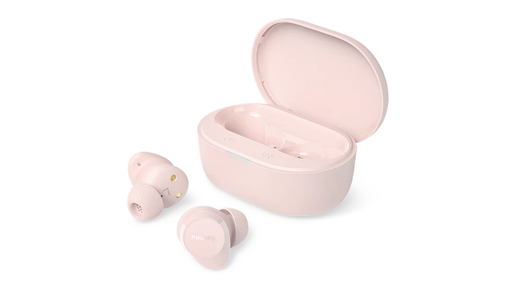 PHILIPS Bluetooth® slušalice TAT1300PK, u uho, SecureFit, do 24h reprodukcije, roze