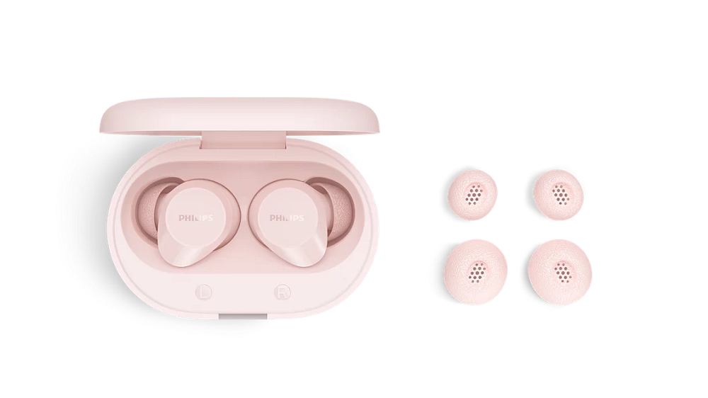PHILIPS Bluetooth® slušalice TAT1300PK, u uho, SecureFit, do 24h reprodukcije, roze