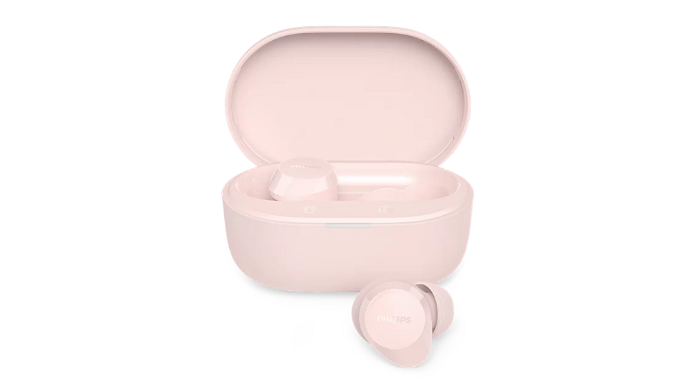 PHILIPS Bluetooth® slušalice TAT1300PK, u uho, SecureFit, do 24h reprodukcije, roze