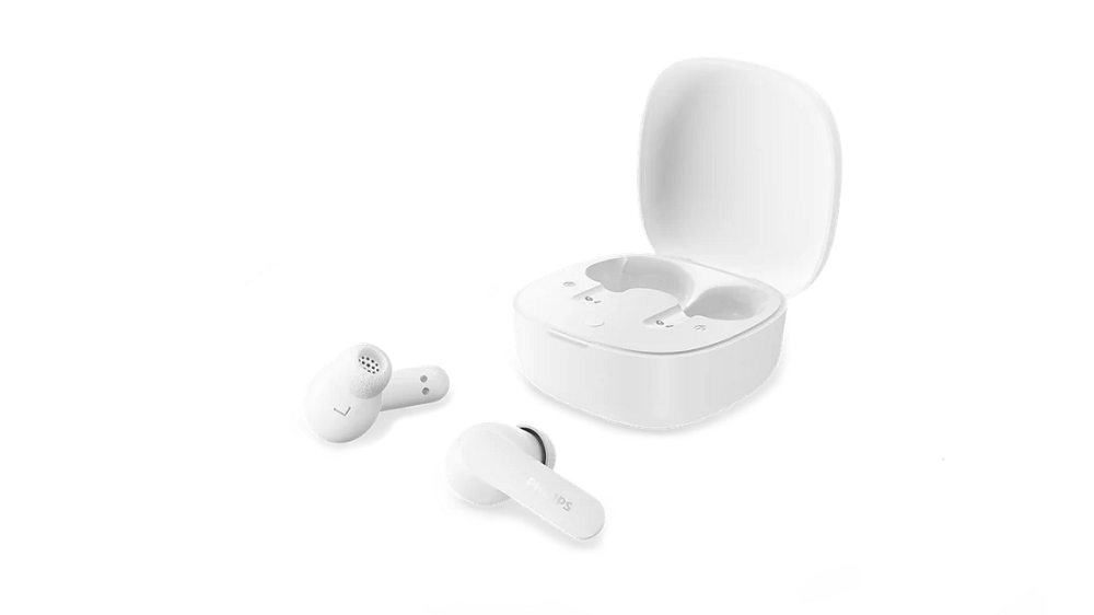 PHILIPS Bluetooth® slušalice TAT2200WT, u uho, aktivno blokiranje buke, do 36h reprodukcije, bijele