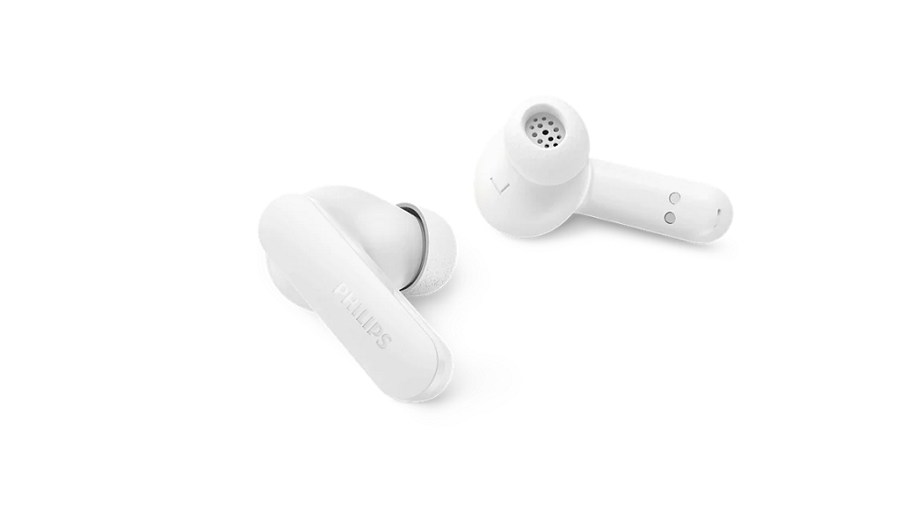 PHILIPS Bluetooth® slušalice TAT2200WT, u uho, aktivno blokiranje buke, do 36h reprodukcije, bijele