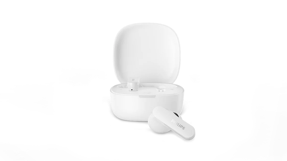 PHILIPS Bluetooth® slušalice TAT2200WT, u uho, aktivno blokiranje buke, do 36h reprodukcije, bijele
