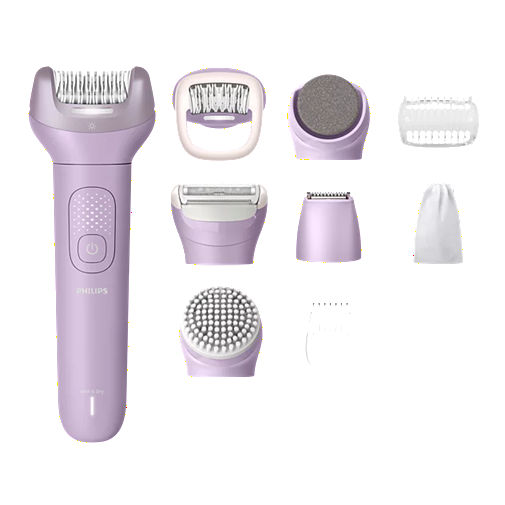 PHILIPS epilator BRE728/00 Series 9000 Wet & Dry, bežični, 9 nastavaka