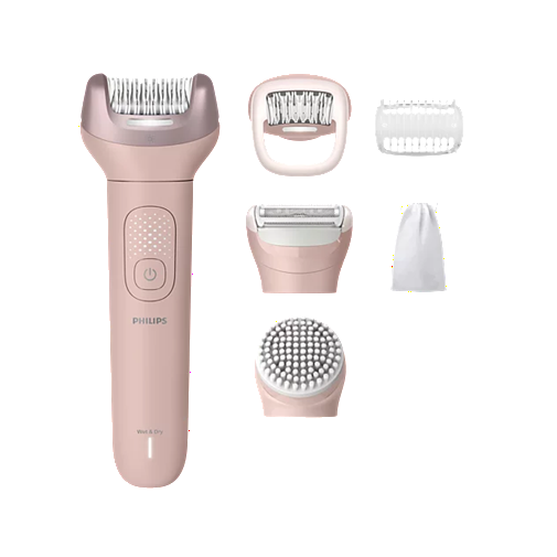 PHILIPS epilator BRE718/00 Series 9000 Wet & Dry, bežični, 6 nastavaka