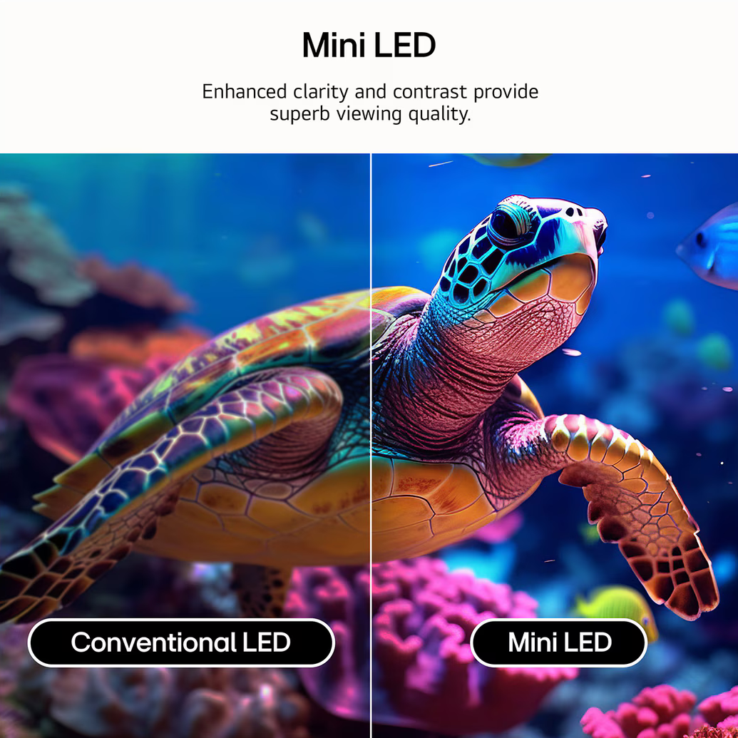 LG QNED MiniLED televizor 50QNED7EB3C, 4K Ultra HD, Smart TV, webOS 26, α7 AI Processor 4K Gen9, 60Hz, HDR10, ThinQ AI, AI Magični daljinski, Crni