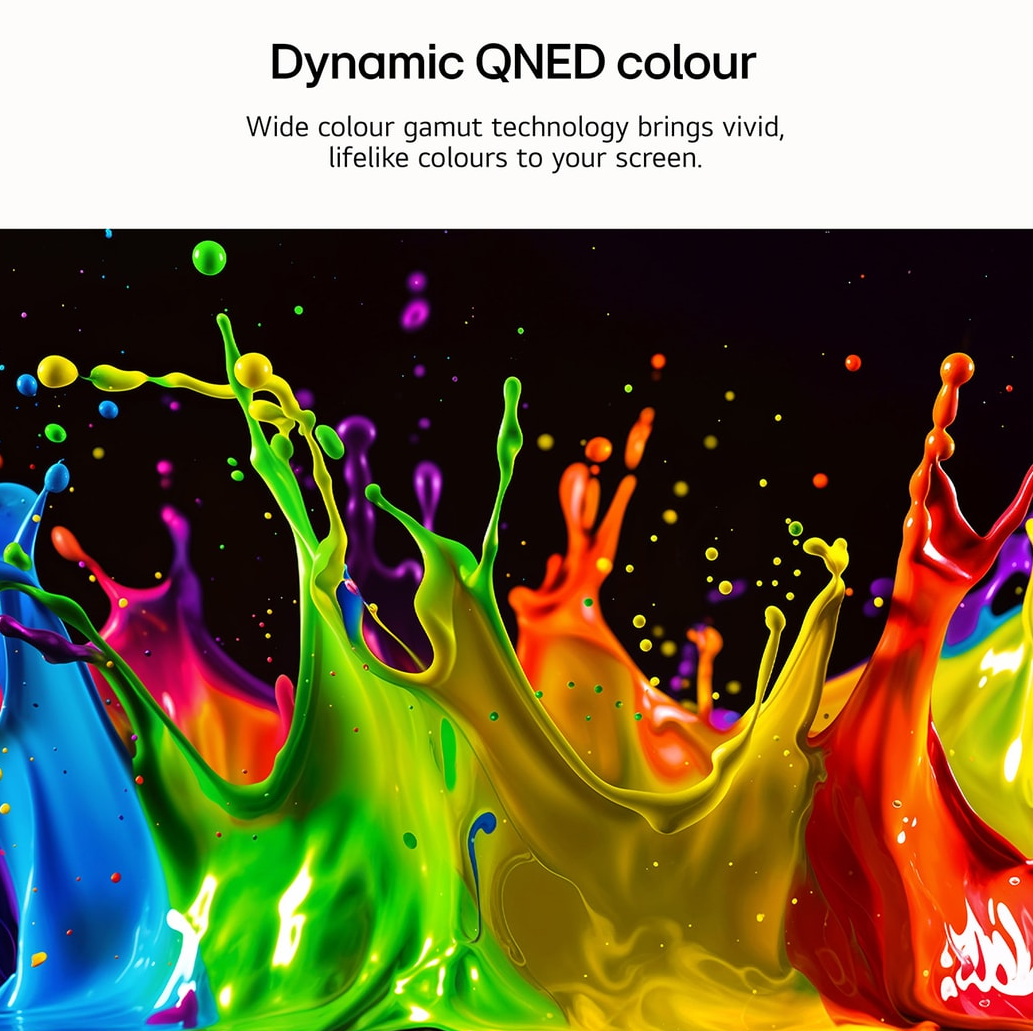 LG QNED MiniLED televizor 50QNED7EB3C, 4K Ultra HD, Smart TV, webOS 26, α7 AI Processor 4K Gen9, 60Hz, HDR10, ThinQ AI, AI Magični daljinski, Crni